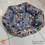 تشک سگ و گربه شش ضلعی سگ های رنگی