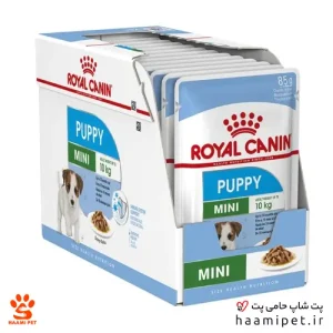 پوچ سگ مینی پاپی رویال کنین 85 گرم