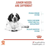 غذای خشک سگ جونیور جاینت رویال کنین 15 کیلو
