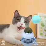 اسباب بازی کت نیپ توپی قابل چرخش