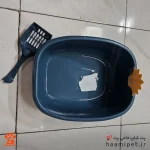 ظرف خاک کوچک گربه وارداتی مدل لگنی ساده - Image 6