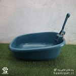 ظرف خاک کوچک گربه وارداتی مدل لگنی