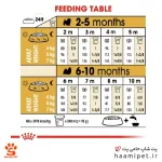 راهنمای مصرف غذای خشک توله سگ شیتزو رویال کنین - پت شاپ حامی پت