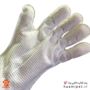 دستکش مرطوب مخصوص نظافت حیوانات خانگی
