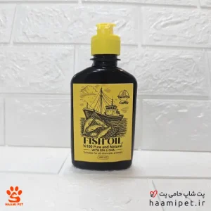 روغن ماهی سگ و گربه پاور پت 250 سی سی
