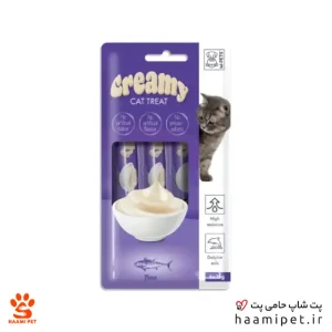 بستنی گربه ام پت با طعم ماهی تن 4 عددی