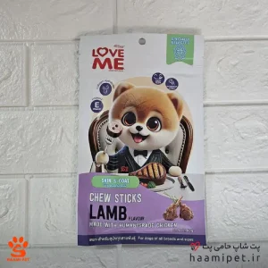 تشویقی نرم سگ لاومی با طعم گوشت بره 60 گرمی