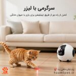 سرگرمی با لیزر دوربین پت کمرا - پت شاپ حامی پت